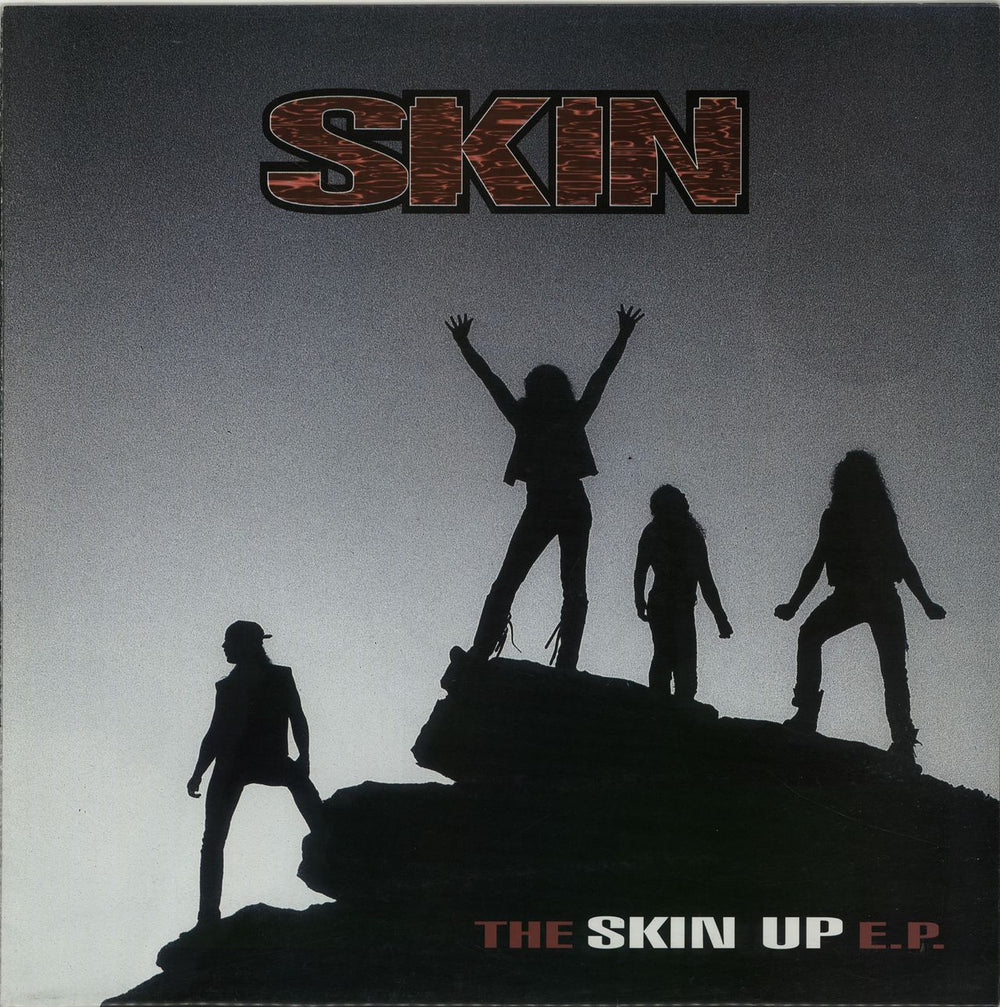 Skin [Rock] The Skin Up E.P. - Poster Slv UK 12" vinyl single (12 inch record / Maxi-single) 12RP6363