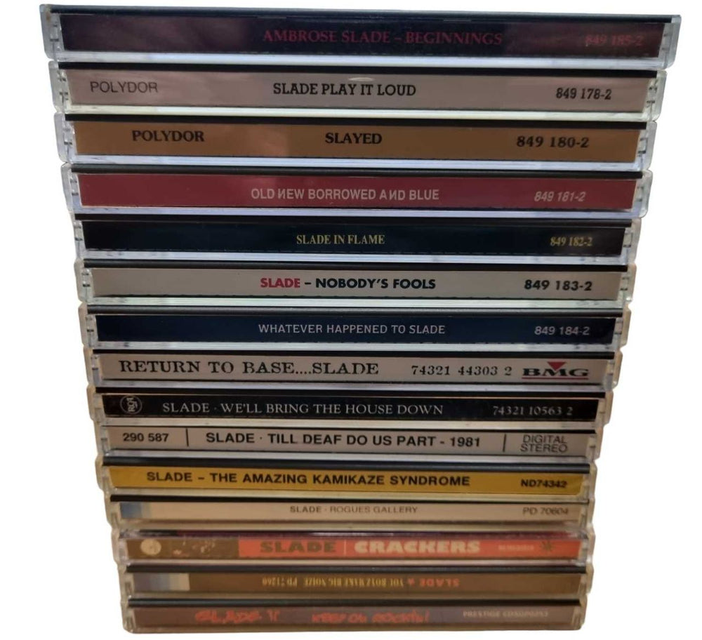 Slade 1969-1994 Albums UK CD album (CDLP) SDECDAL802516