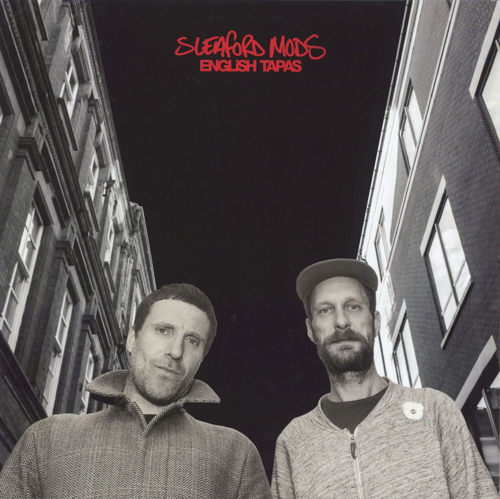 Sleaford Mods English Tapas - EX UK vinyl LP album (LP record) RTRADLP925