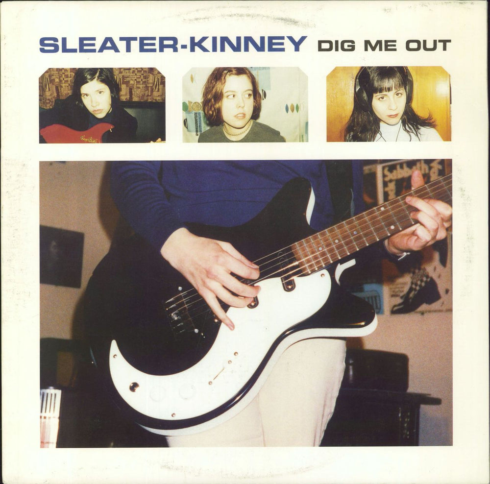 Sleater-Kinney Dig Me Out - EX US vinyl LP album (LP record) SP1105