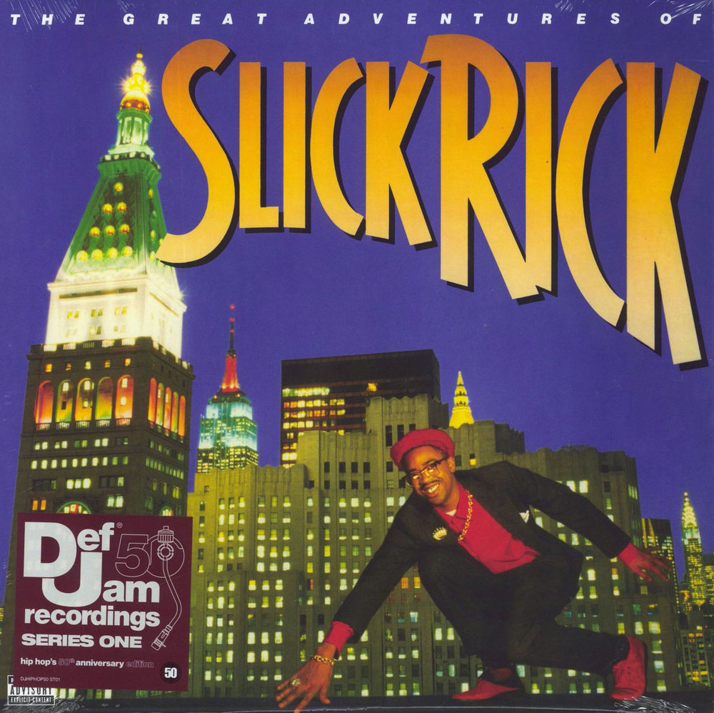 Slick Rick The Great Adventures Of Slick Rick - Fruit Punch Vinyl - Sealed UK vinyl LP album (LP record) 00602455796363