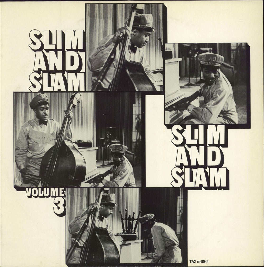 Slim Gaillard Slim And Slam Volumes 1 - 3 Swedish 3-LP vinyl record set (Triple LP Album)