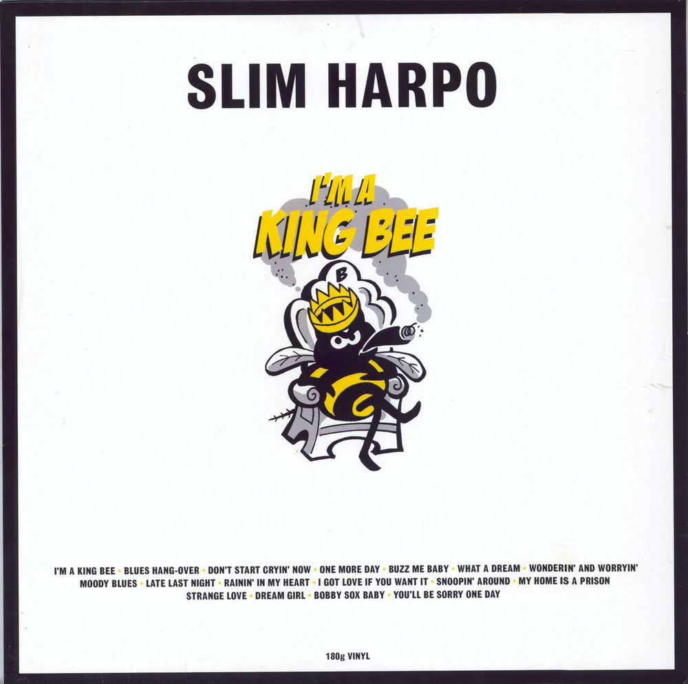 Slim Harpo I'm A King Bee - 180gm UK vinyl LP album (LP record) CATLP192