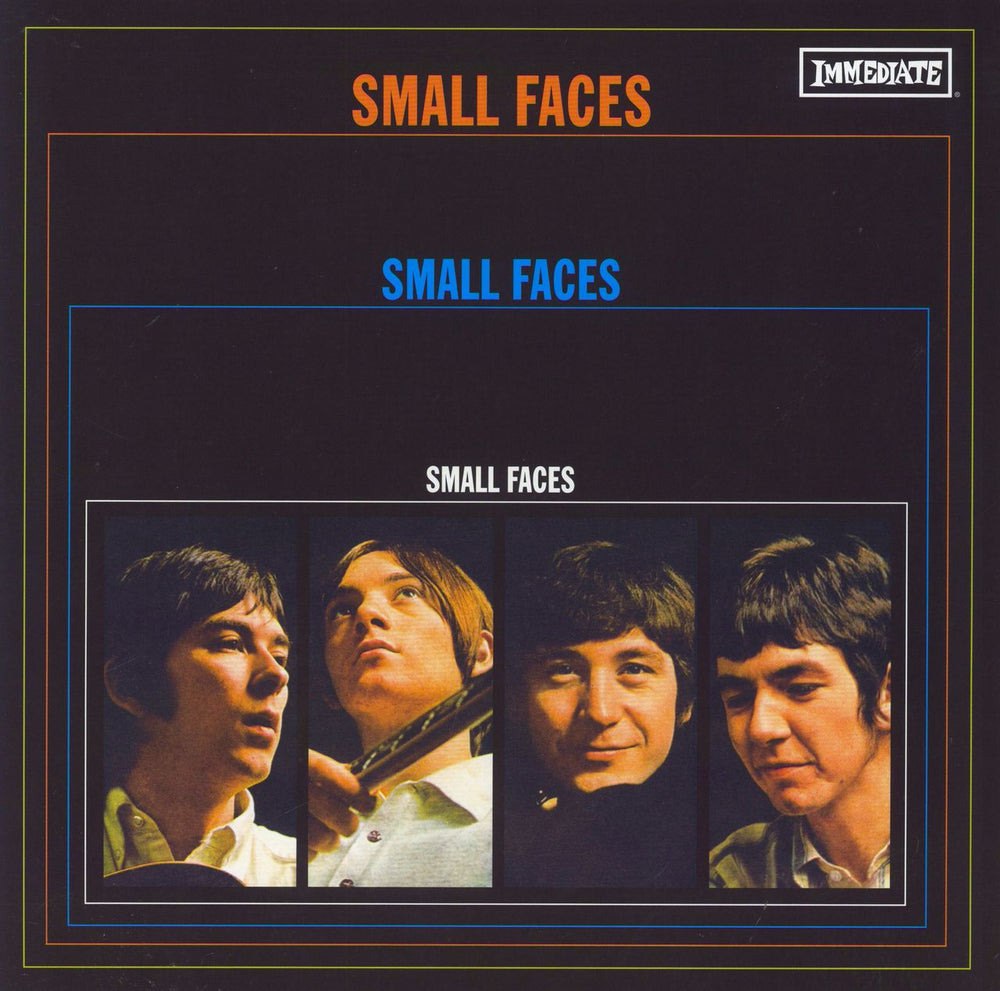 Small Faces Small Faces - 180gm Blue Vinyl UK vinyl LP album (LP record) CHARLYL306