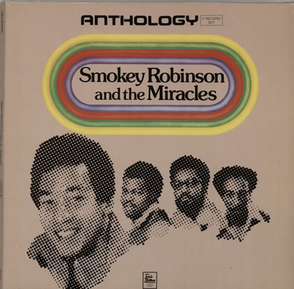 Smokey Robinson & The Miracles Anthology UK 2-LP vinyl record set (Double LP Album) ZL72134(2)