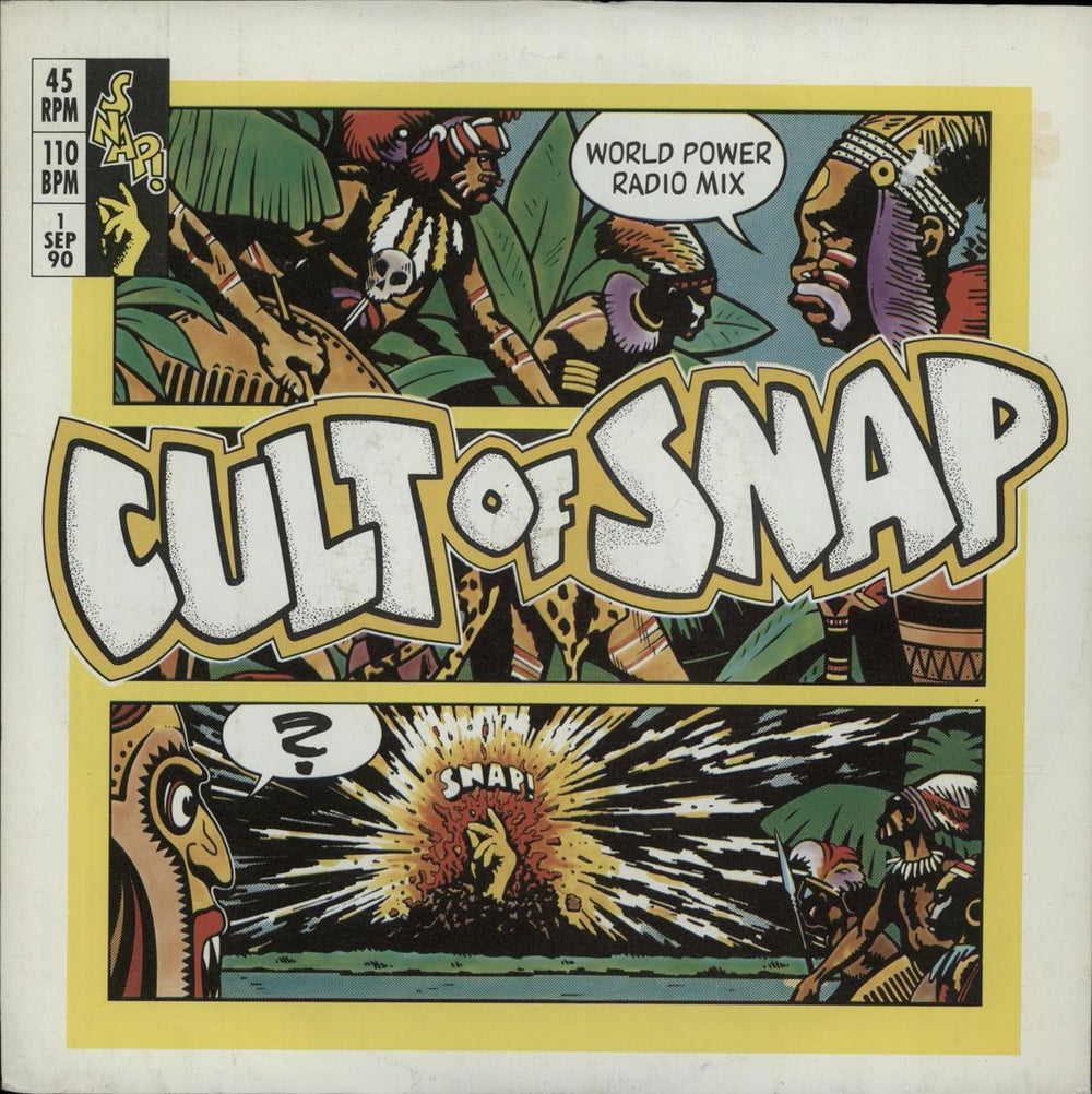 Snap! Cult Of Snap UK 7" vinyl single (7 inch record / 45) 113596