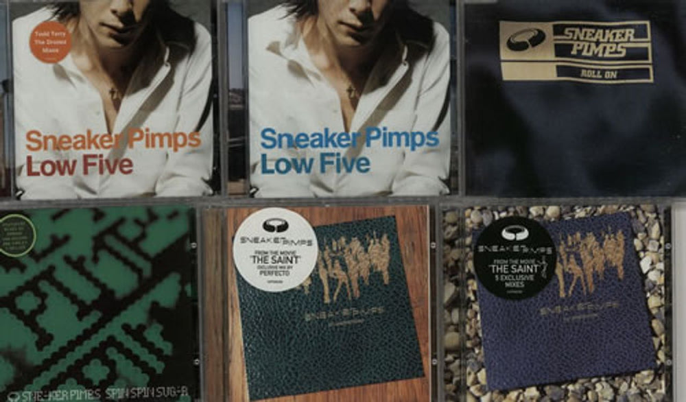 Sneaker Pimps Quantity of Nine CD Singles UK CD single (CD5 / 5") 9 CD SINGLES