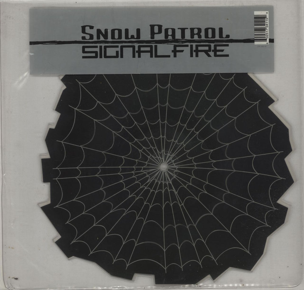 Snow Patrol Signal Fire UK shaped picture disc (picture disc vinyl record) 1734115