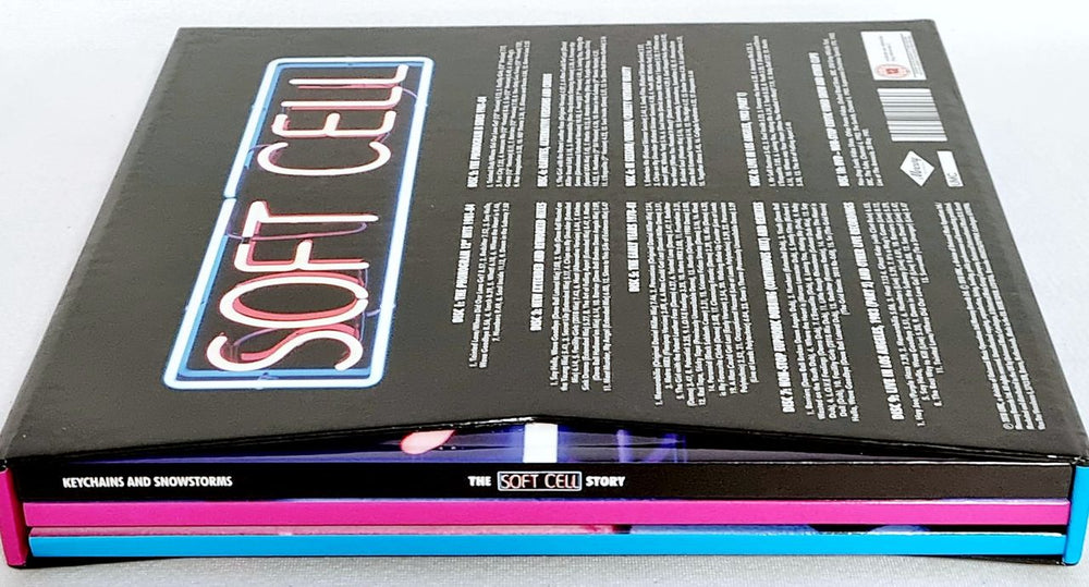 Soft Cell Keychains And Snowstorms (The Soft Cell Story) UK CD Album Box Set 602567419969
