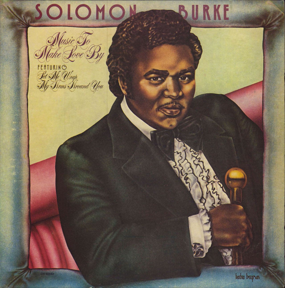 Solomon Burke Music To Make Love By Italian vinyl LP album (LP record) CH60042