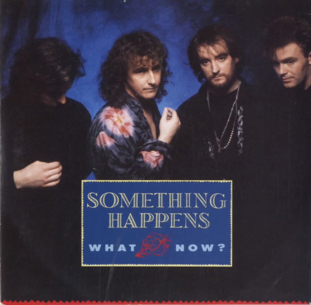 Something Happens What Now? - Autographed UK 7" vinyl single (7 inch record / 45) VS1269