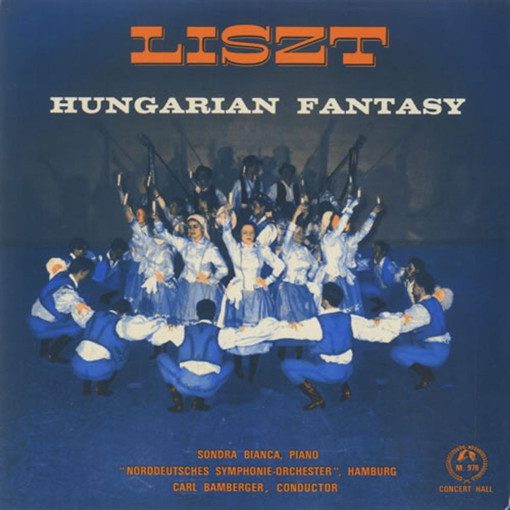 Sondra Bianca Liszt: Hungarian Fantasy UK 7" vinyl single (7 inch record / 45) M976