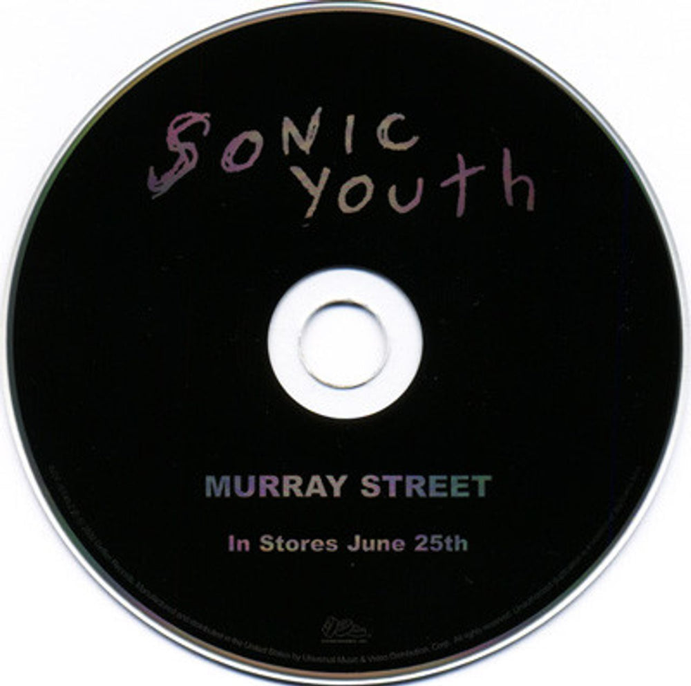 Sonic Youth Murray Street US Promo CD album (CDLP) S-YCDMU216508