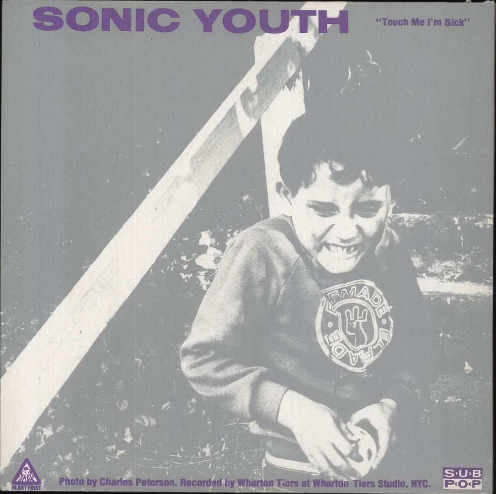 Sonic Youth Touch Me I'm Sick - 1st - EX UK 12" vinyl single (12 inch record / Maxi-single) BFFP46