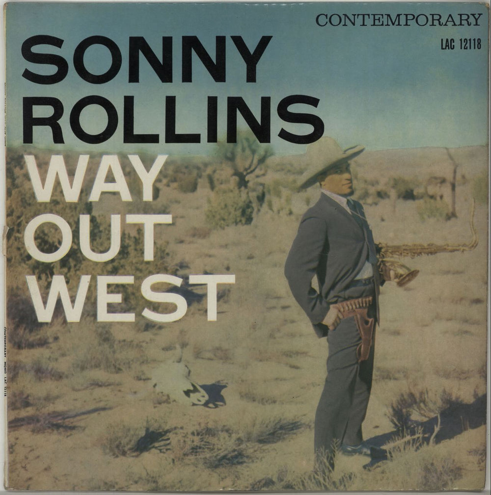 Sonny Rollins Way Out West UK vinyl LP album (LP record) LAC12118