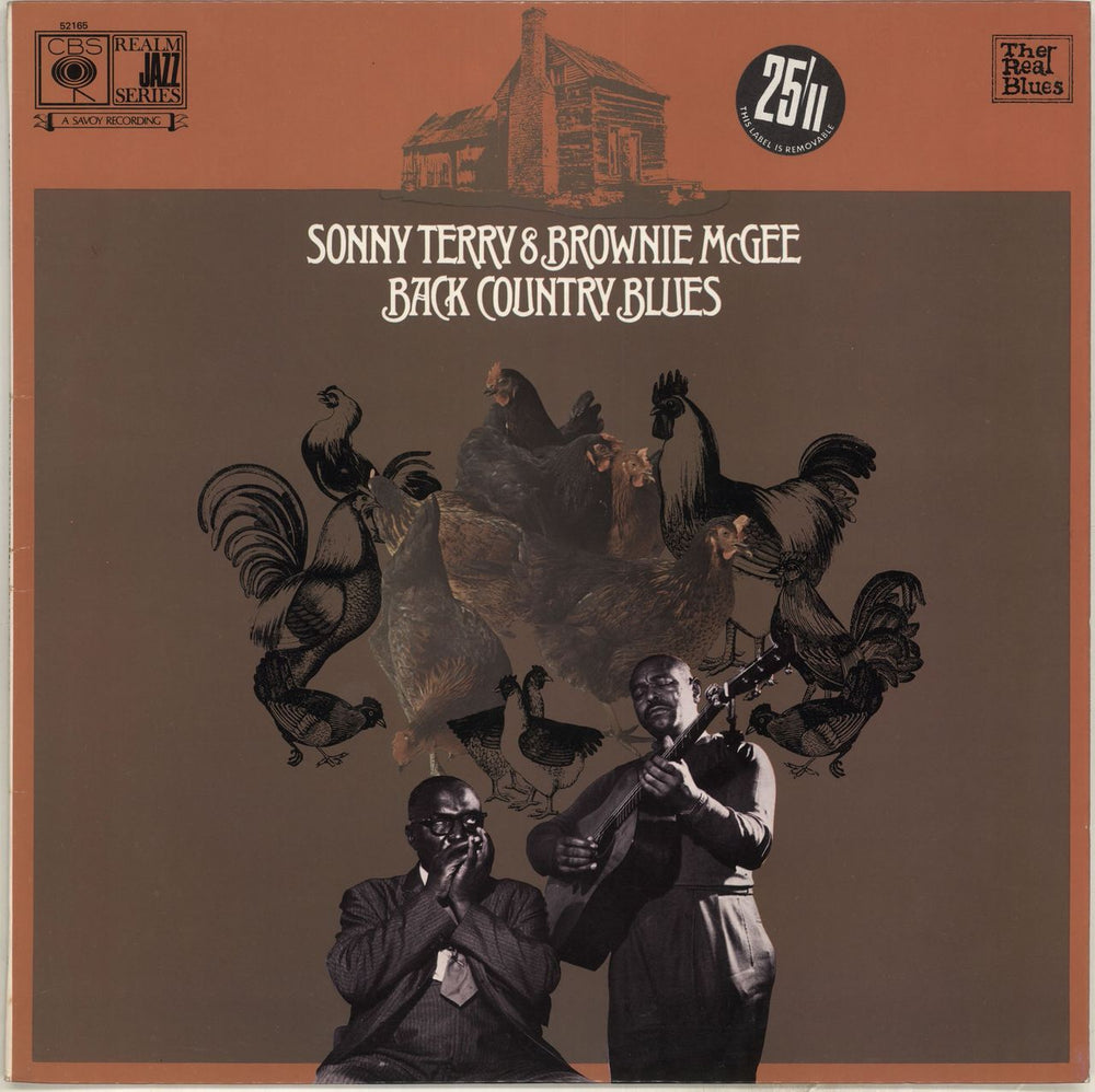 Sonny Terry & Brownie McGhee Back Country Blues UK vinyl LP album (LP record) 52165