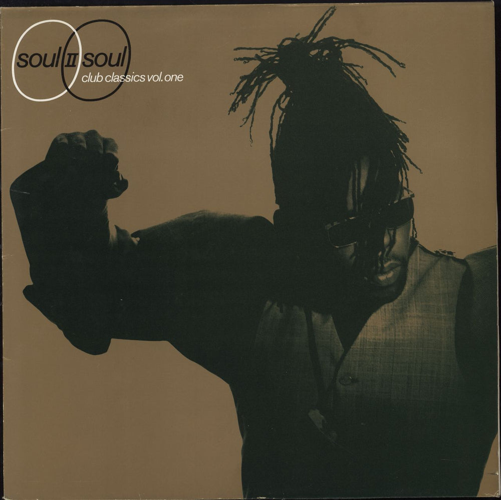 Soul II Soul Club Classics Vol. One - Green Tint UK vinyl LP album (LP record) DIX82