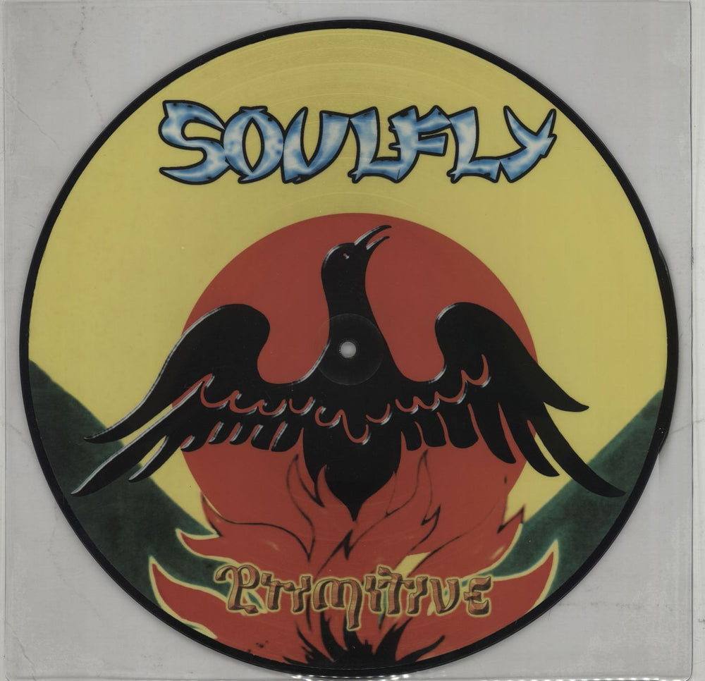 Soulfly Primitive US 12" vinyl picture disc (12 inch picture record) RR8565-1