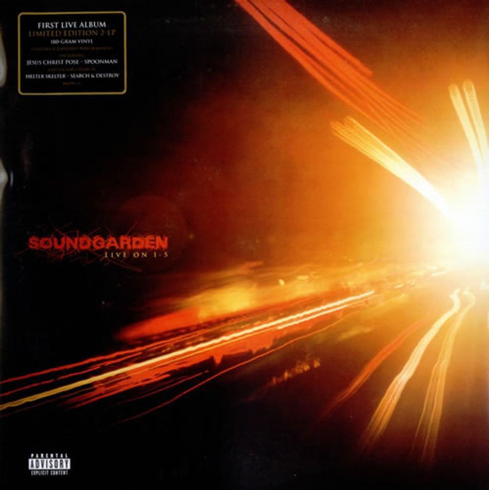 Soundgarden Live On I-5 - 180 Gram Vinyl US 2-LP vinyl record set (Double LP Album) B0015268-01