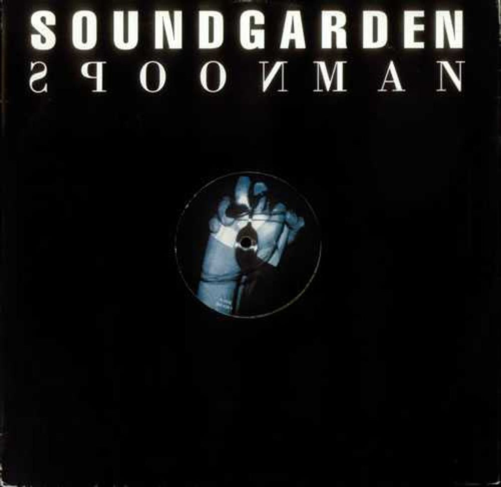 Soundgarden Spoonman - Clear Vinyl + Sleeve UK 12" vinyl single (12 inch record / Maxi-single) 580539-1