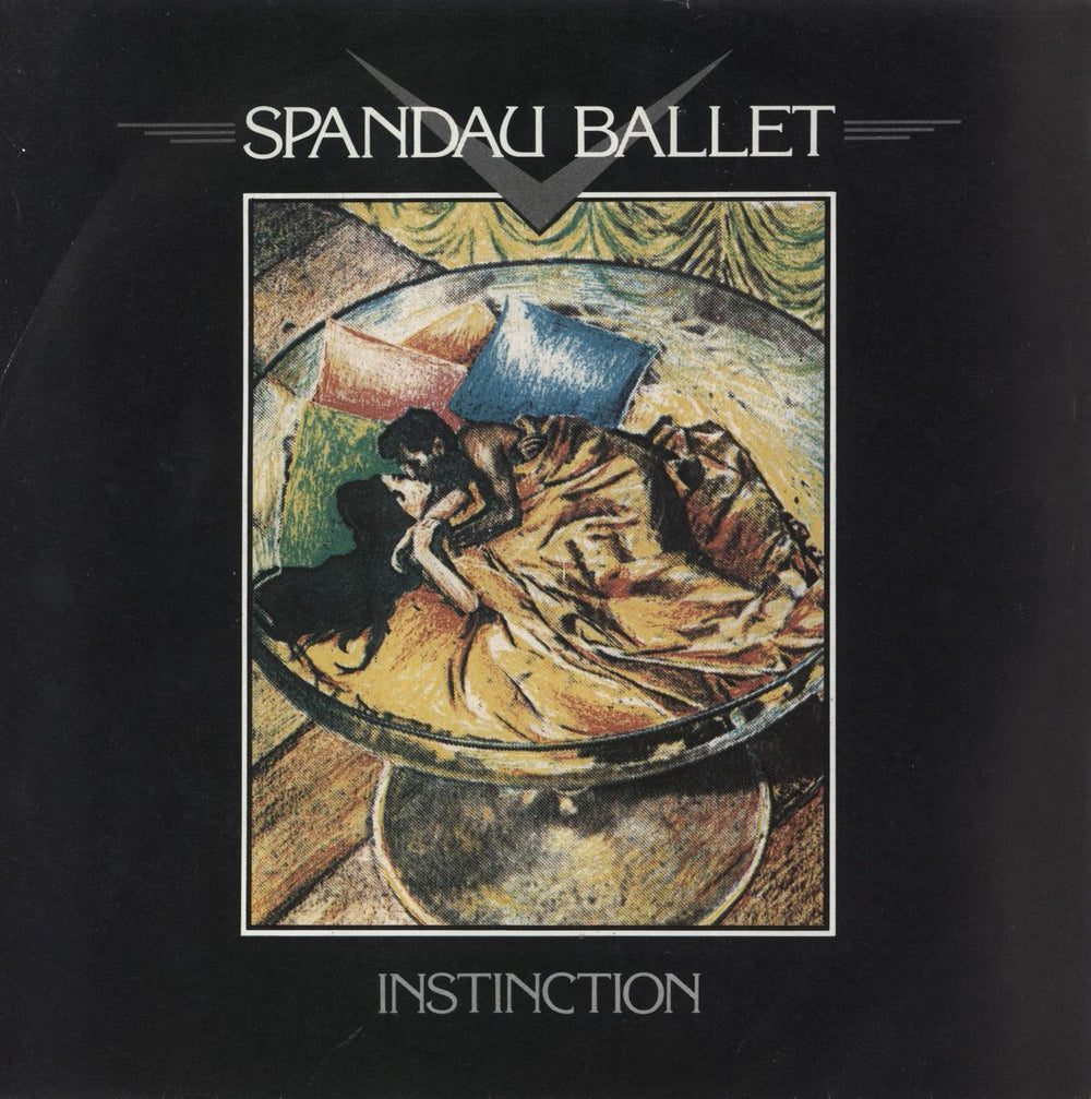 Spandau Ballet Instinction - P/S UK 7" vinyl single (7 inch record / 45) CHS2602