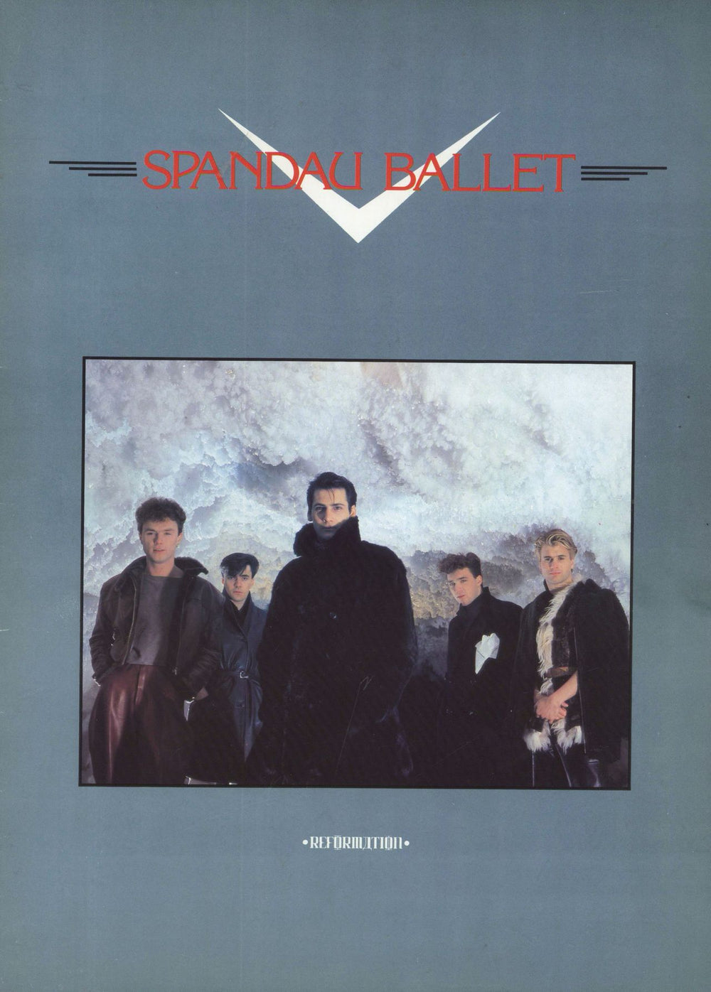 Spandau Ballet Reformation + Ticket Stubs UK tour programme TOUR PROGRAMME