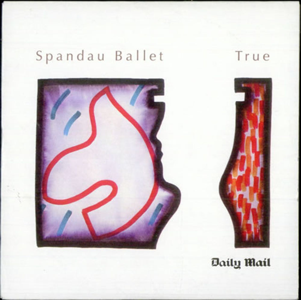 Spandau Ballet True - Daily Mail UK Promo CD album (CDLP) 0102690608