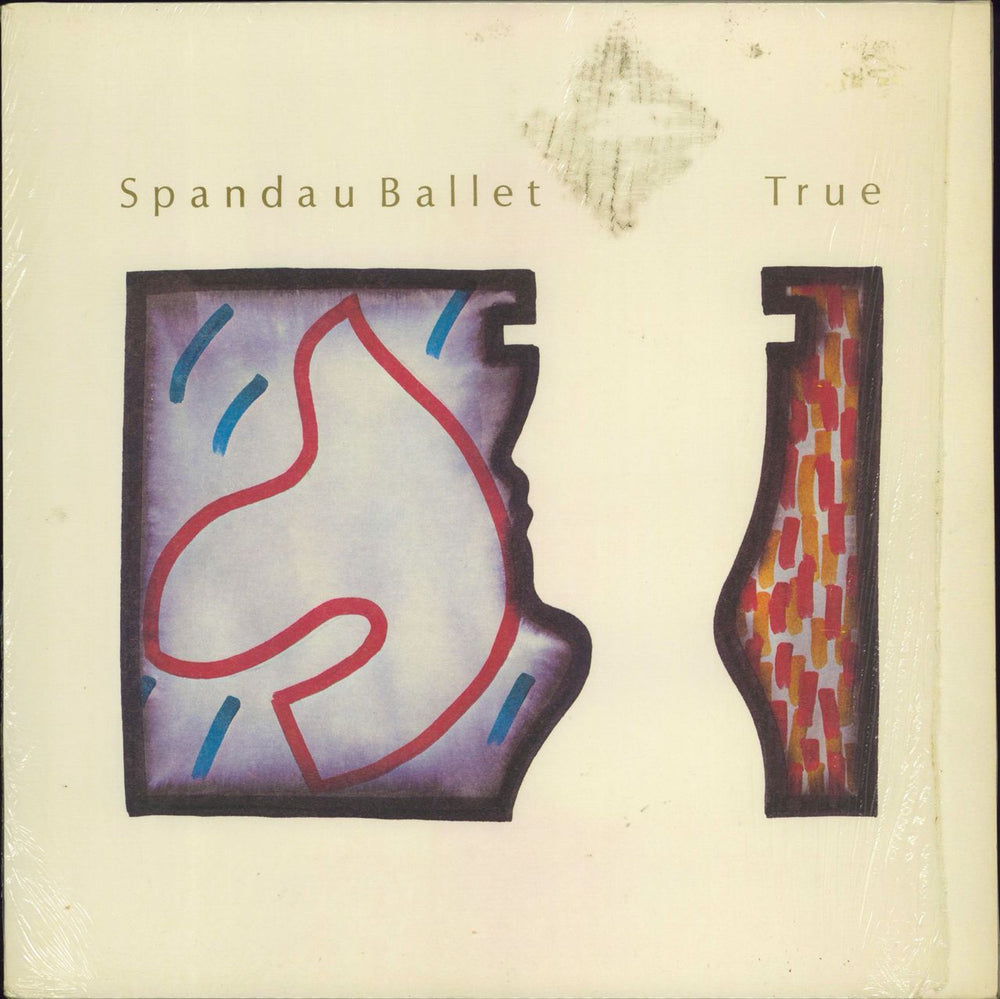 Spandau Ballet True - shrink UK vinyl LP album (LP record) CDL1403