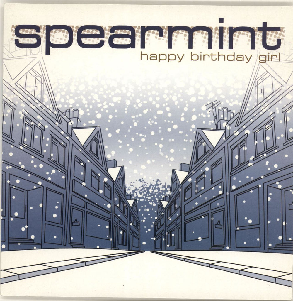 Spearmint Happy Birthday Girl - White Vinyl UK 7" vinyl single (7 inch record / 45) HITBACK17V