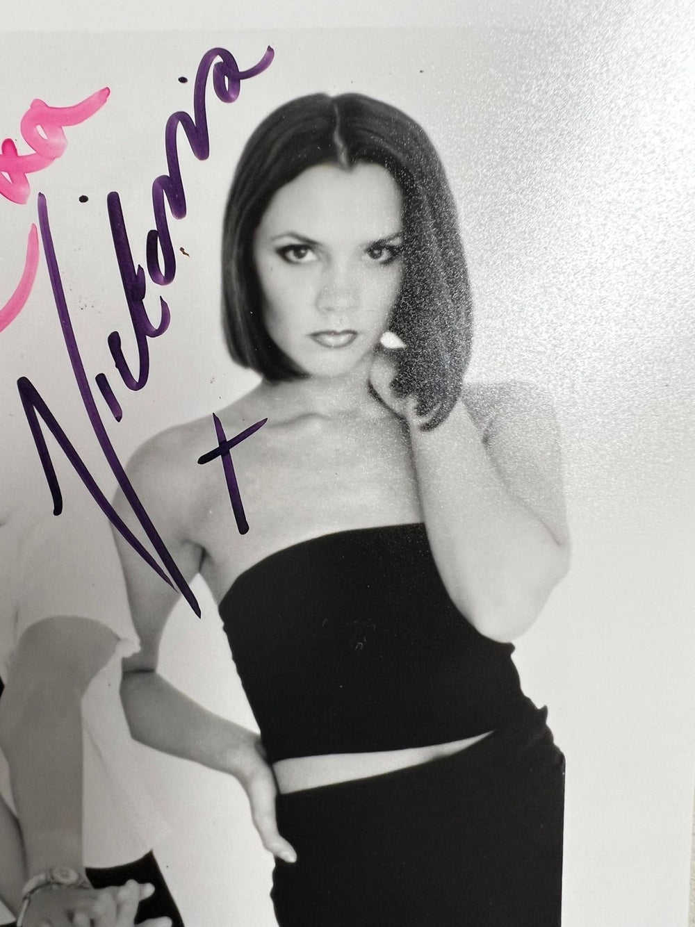 Spice Girls Fully Signed Publicity Photograph UK Promo photograph Deleted