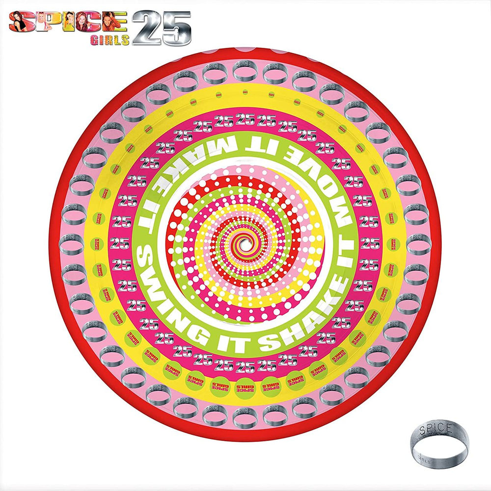 Spice Girls Spice: 25th Anniversary - Sealed UK picture disc LP (vinyl picture disc album) 3588065