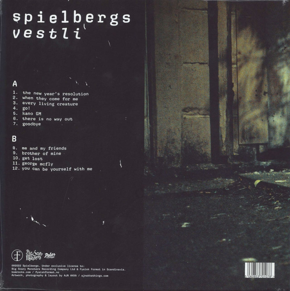 Spielbergs Vestli - Eco Mix Vinyl UK vinyl LP album (LP record)