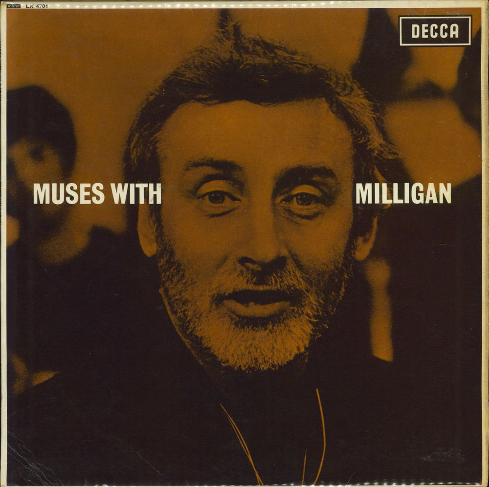 Spike Milligan Muses With Milligan - 1st - EX UK vinyl LP album (LP record) LK4701