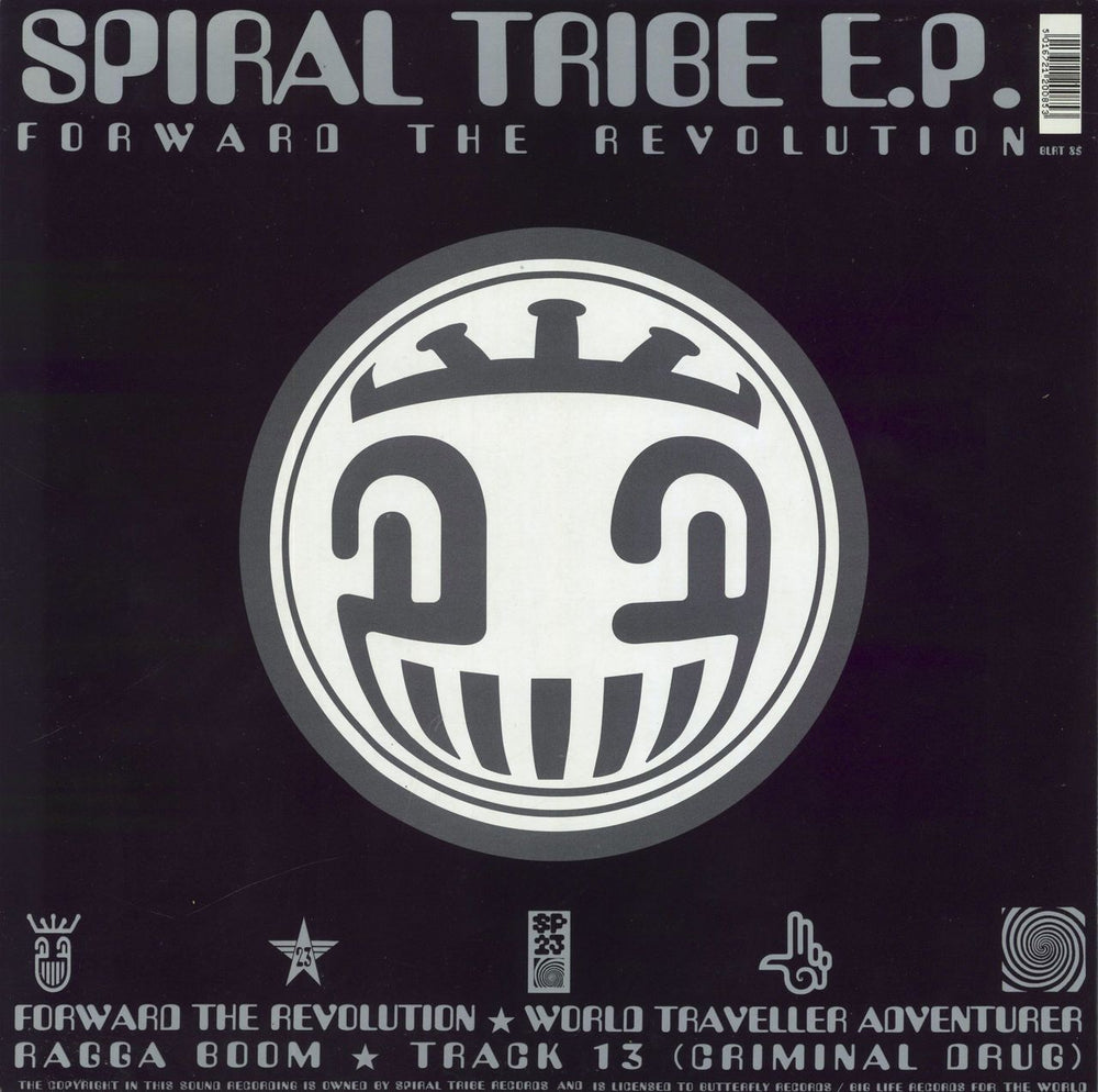 Spiral Tribe Spiral Tribe E.P. - Forward The Revolution UK 12" vinyl single (12 inch record / Maxi-single) 5016721200853