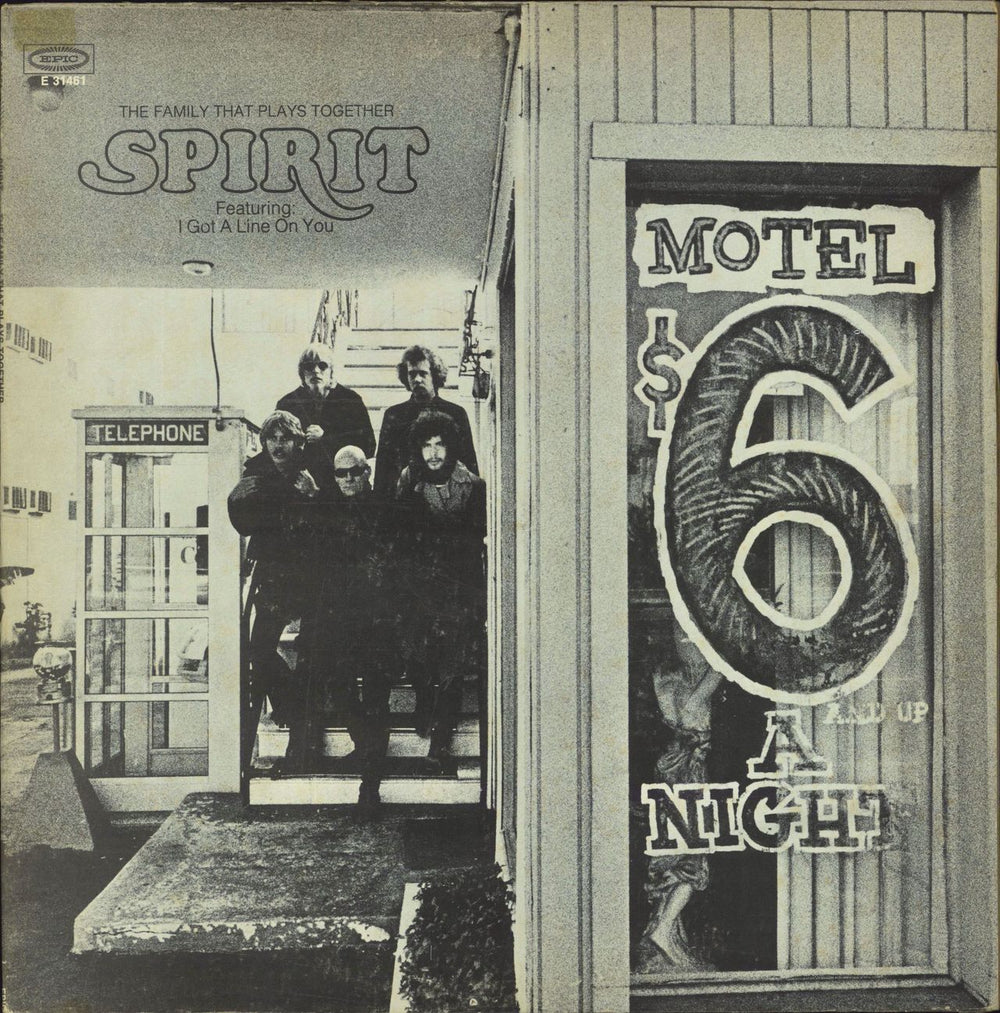 Spirit The Family That Plays Together US vinyl LP album (LP record) E31461