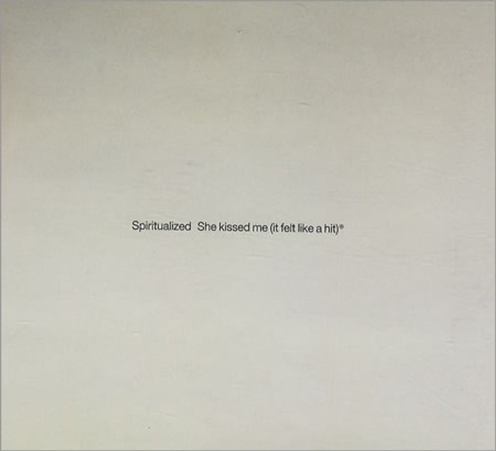 Spiritualized She Kissed Me (It Felt Like A Hit) UK Promo CD single (CD5 / 5") SANPX222