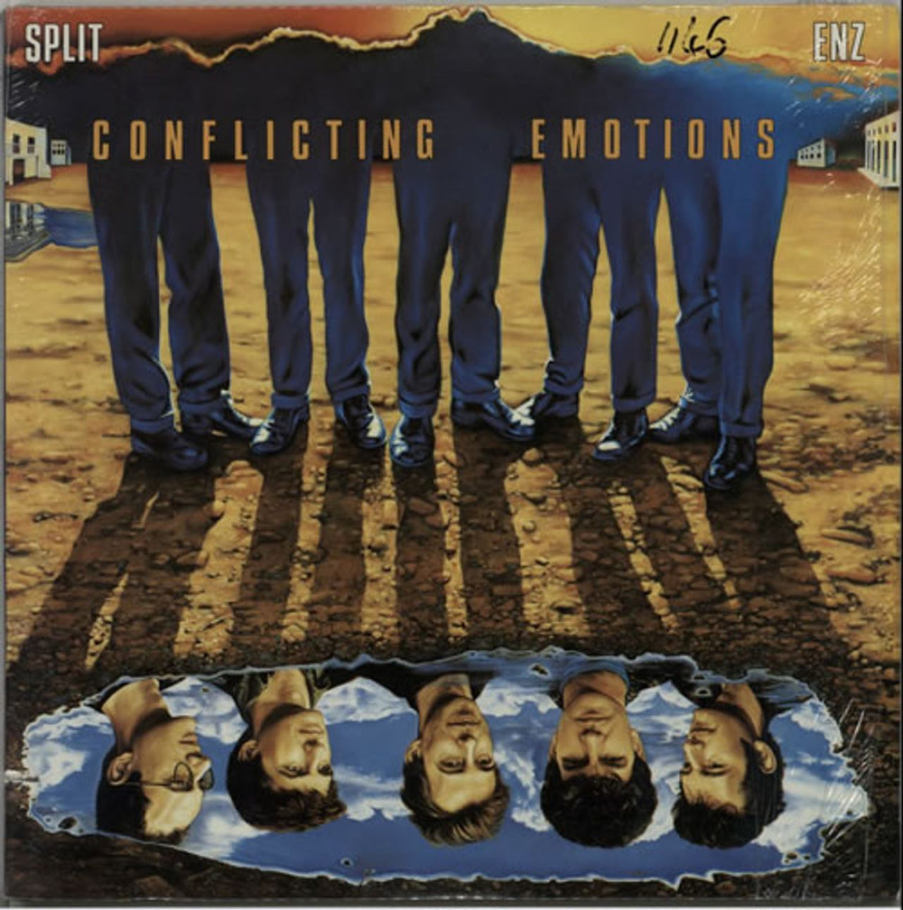 Split Enz Conflicting Emotions US vinyl LP album (LP record) SP4963