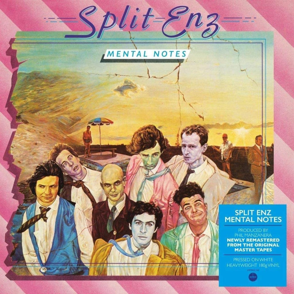 Split Enz Mental Notes - 180 Gram White Vinyl - Sealed UK vinyl LP album (LP record) DEMREC540