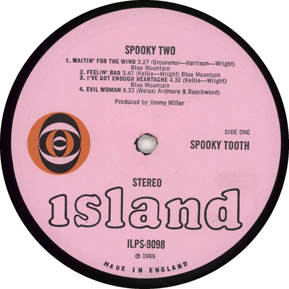 Spooky Tooth Spooky Two - 1st - VG UK vinyl LP album (LP record)