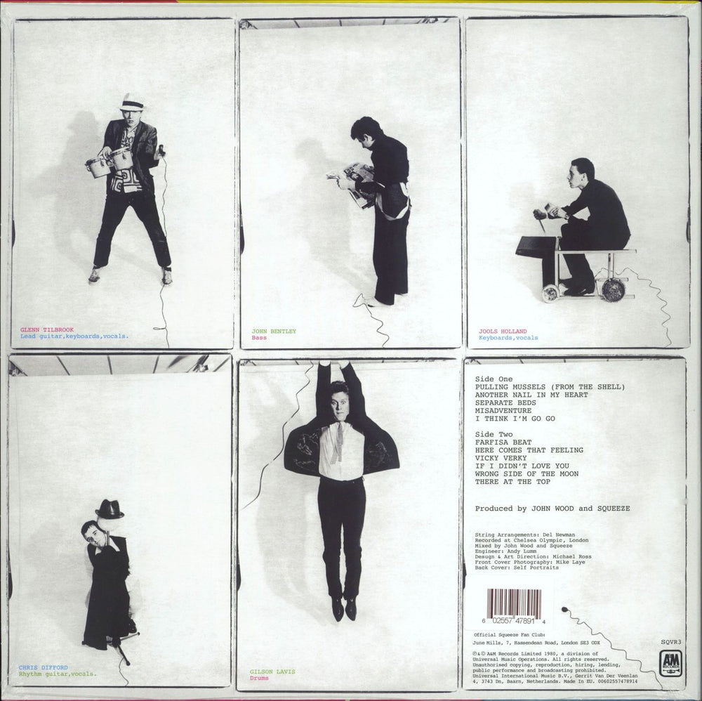 Squeeze Argybargy - 180gm - Sealed UK vinyl LP album (LP record) 602557478914