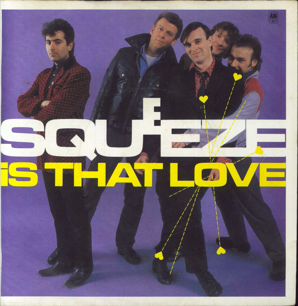 Squeeze Is That Love UK 7" vinyl single (7 inch record / 45) AMS8129