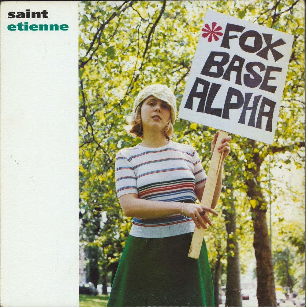 St Etienne Fox Base Alpha - EX UK vinyl LP album (LP record) HVNLP1