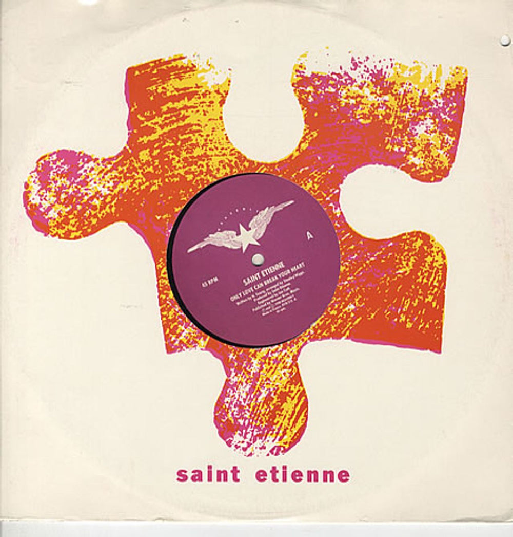 St Etienne Only Love Can Break Your Heart - P/s UK 12" vinyl single (12 inch record / Maxi-single) HVN212