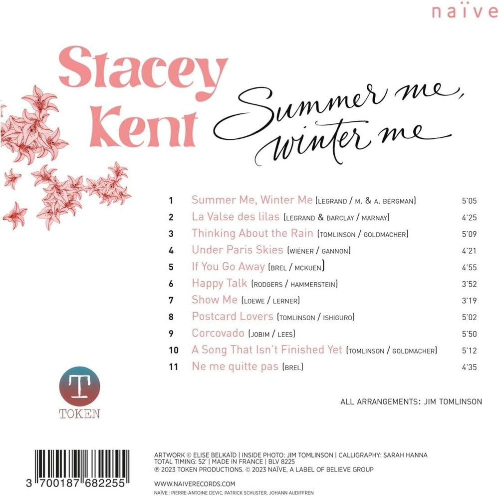 Stacey Kent Summer Me, Winter Me - 180 Gram - Sealed UK 2-LP vinyl record set (Double LP Album) CEY2LSU823842