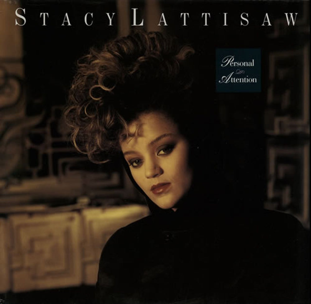 Stacy Lattisaw Personal Attention German vinyl LP album (LP record) ZL72620