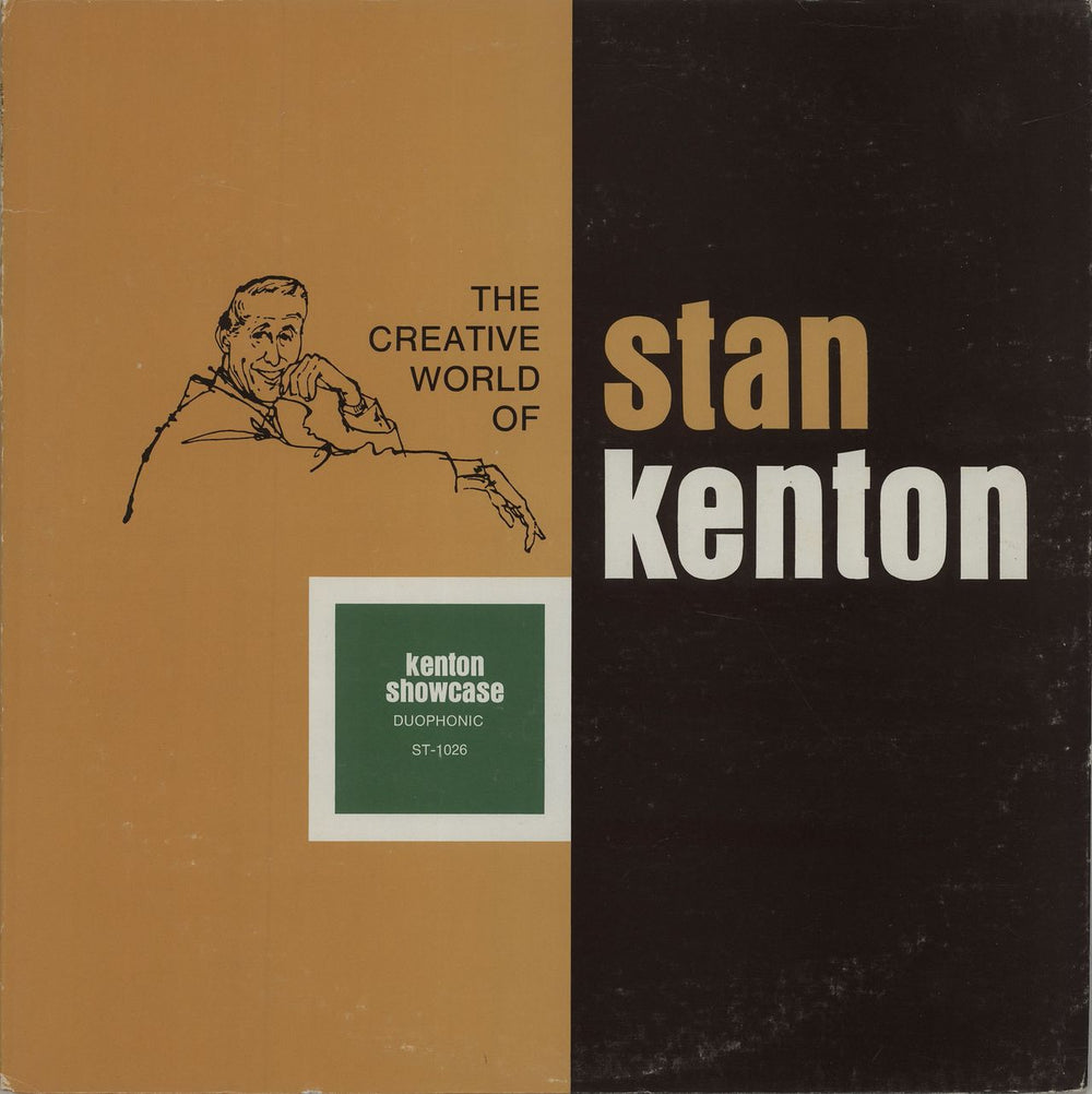 Stan Kenton Kenton Showcase US vinyl LP album (LP record) ST-1026