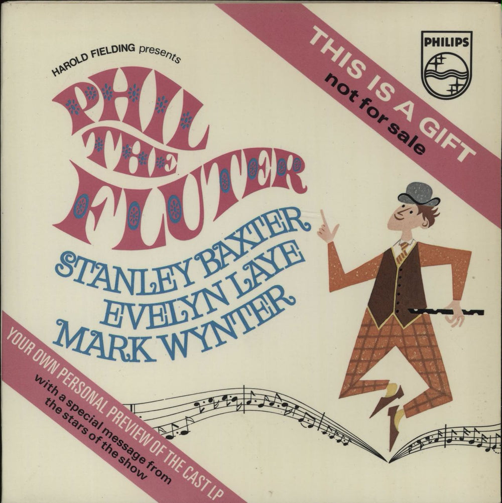 Stanley Baxter Phil The Fluter UK Promo 7" vinyl single (7 inch record / 45) PF162