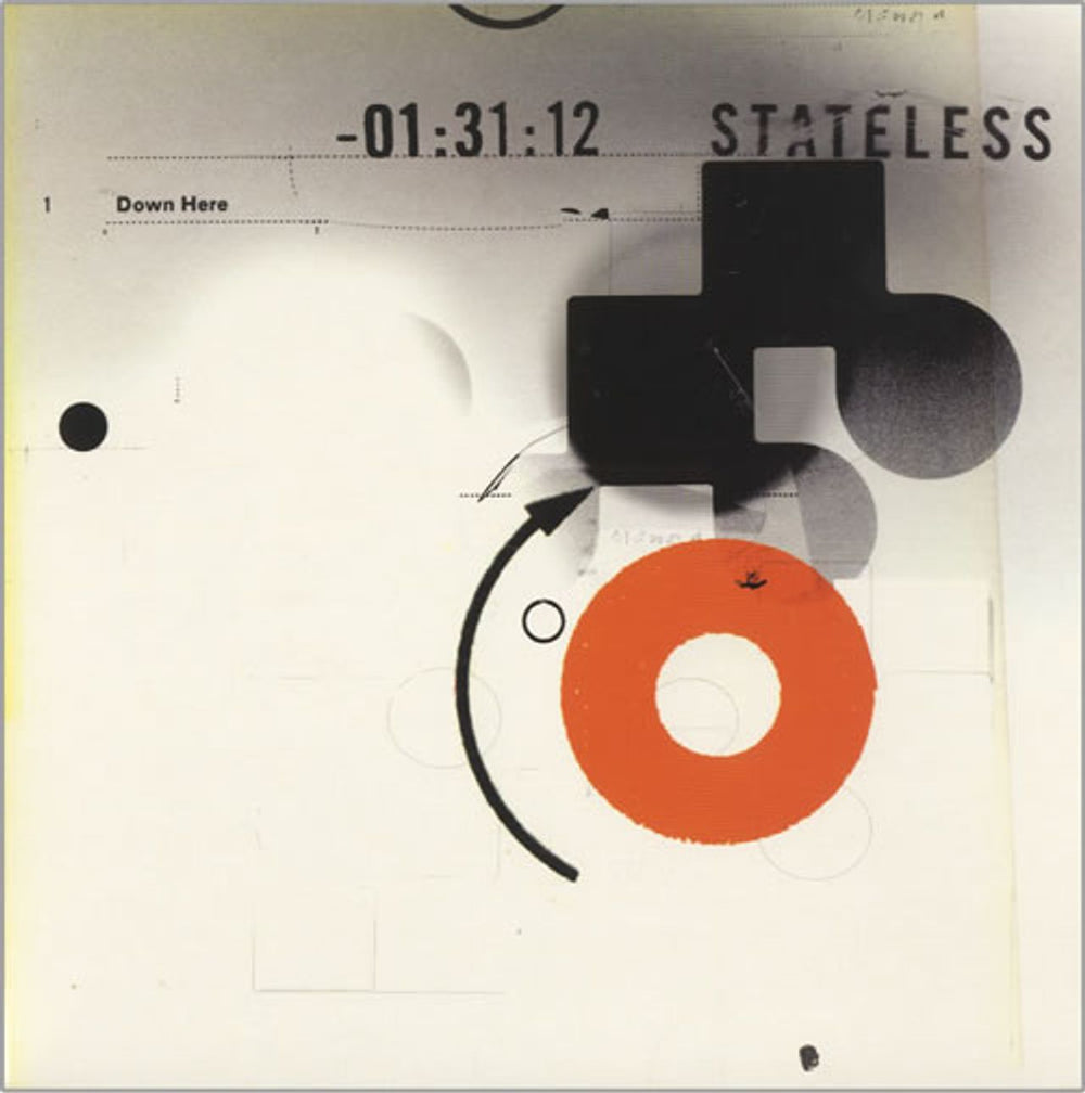 Stateless Down Here UK 7" vinyl single (7 inch record / 45) 6747827