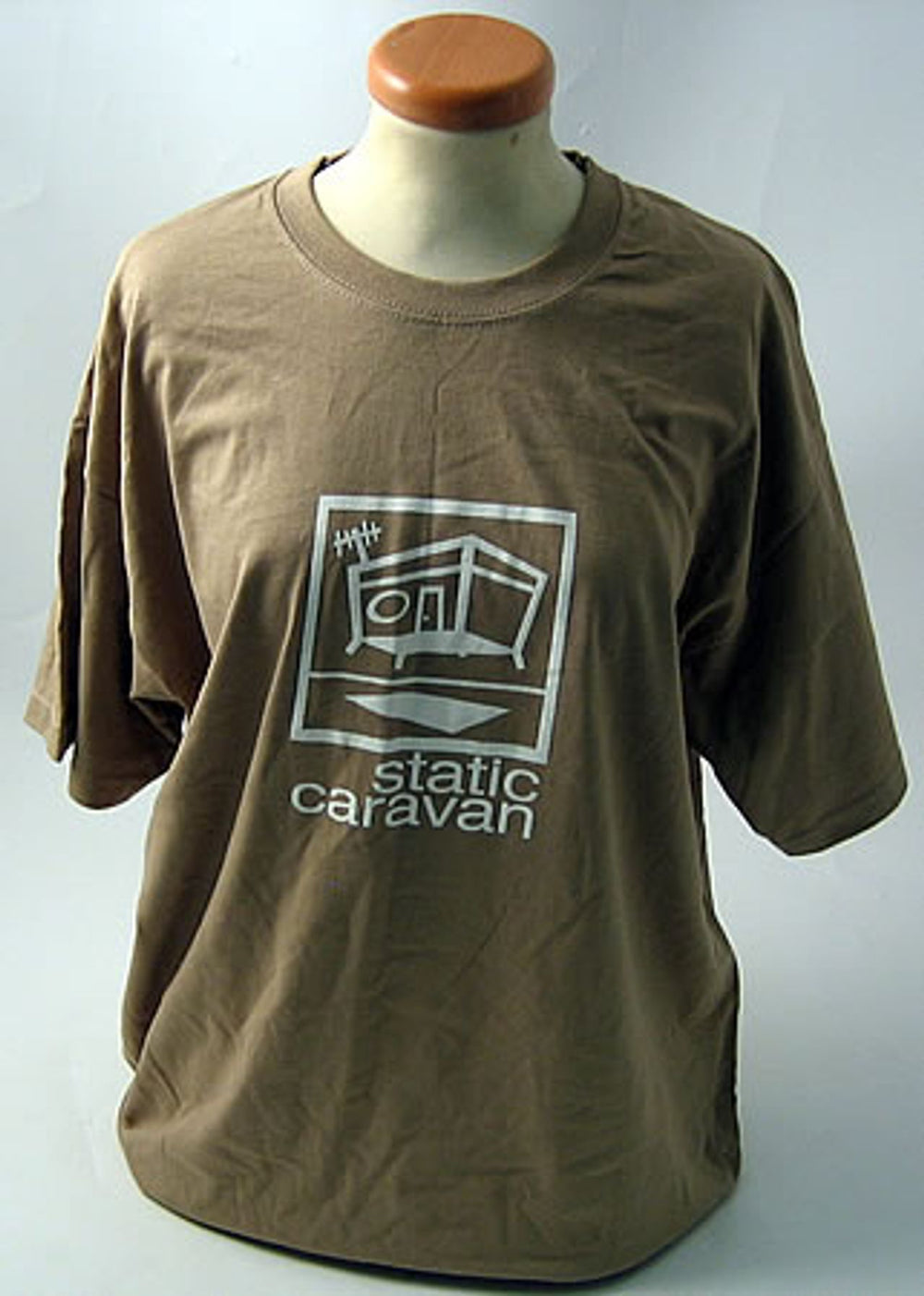 Static Caravan Static Caravan - Beige T-Shirt UK t-shirt LARGE T-SHIRT