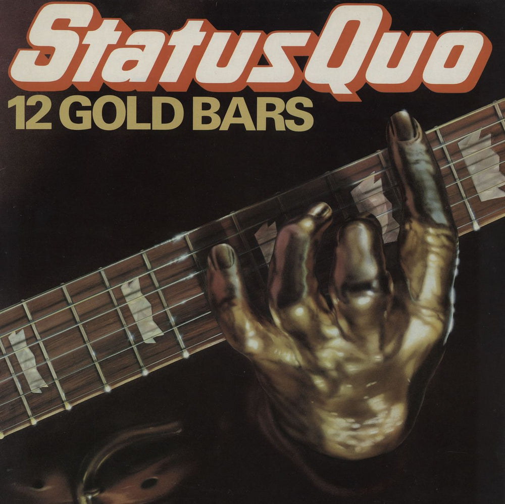 Status Quo 12 Gold Bars Dutch vinyl LP album (LP record) 6360179